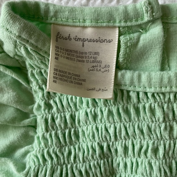 Fun Green Jumpsuit - Picture 3 of 4